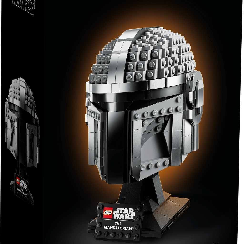 Star Wars Lego Casco del Mandaloriano Edades 18+ # 75328 Artículo 584 Piezas | TEP-837169